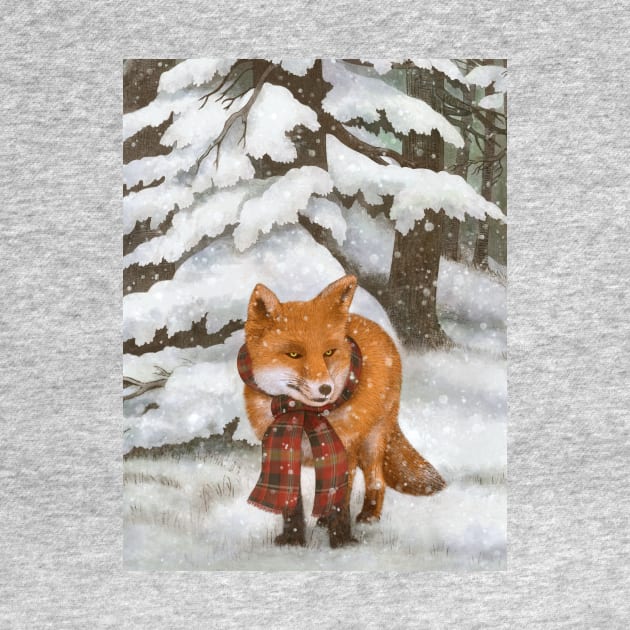 Winter Fox by Terry Fan